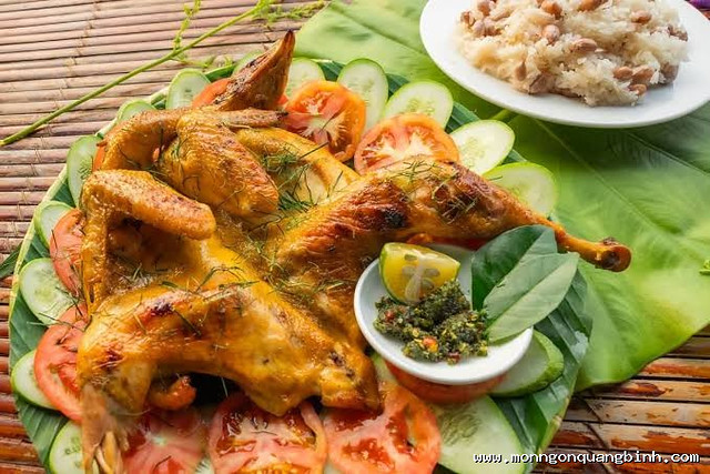 Gà Nướng Muối Cheo Quảng Bình – Hương Vị Dân Dã Vùng Cao