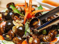 Ốc Chiên Đồng Hới